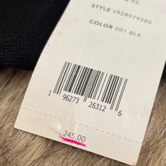 VINCE Cropped Tank in Black Size XS - Picture 5 of 6